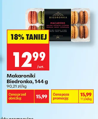 Makaroniki Biedronka promocja w Biedronka