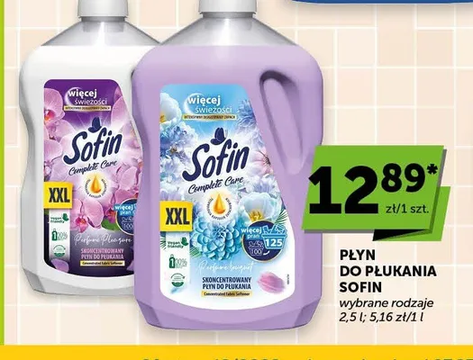 Płyn do płukania SOFIN Complete Care promocja w Groszek