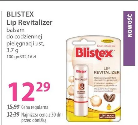 Balsam do ust Lip Revitalizer Blistex promocja w Hebe
