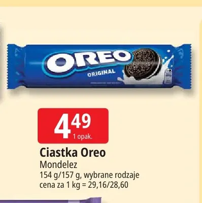 Ciastka Oreo promocja w Leclerc