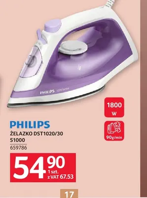Żelazko DST1020/30 S1000 Philips promocja w Selgros