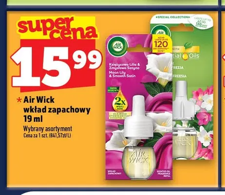 Wkład zapachowy Air Wick promocja w TOPAZ