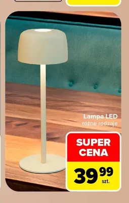 Lampa LED promocja w Carrefour