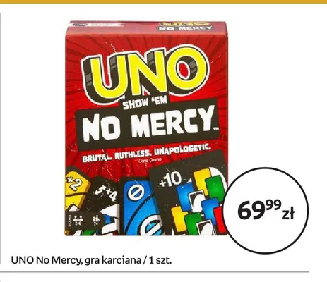 Gra karciana UNO No Mercy promocja w Empik