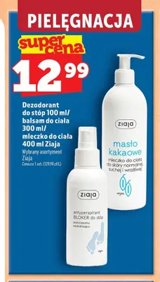 Asortyment Ziaja promocja w TOPAZ