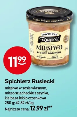 Mięso szlacheckie z szynką Spichlerz Rusiecki promocja w Żabka