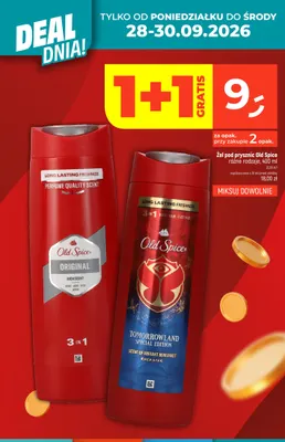 Żel pod prysznic Old Spice Original 3w1 promocja w Dealz