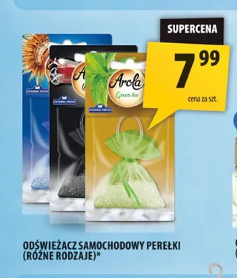 Odświeżacz samochodowy perełki Arola promocja w Arhelan