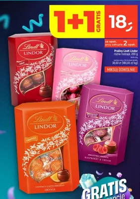 Praliny Lindor różne rodzaje promocja w Dealz
