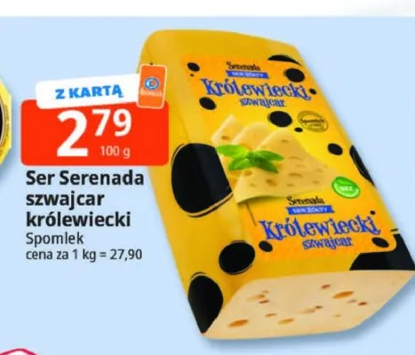 Ser Serenada szwajcar królewiecki promocja w Leclerc