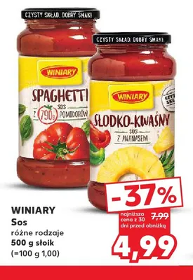 Sos słodko-kwaśny Winiary promocja w Kaufland