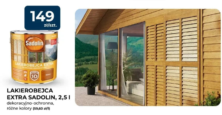 Lakierobejca extra 2,5l promocja w PSB Mrówka