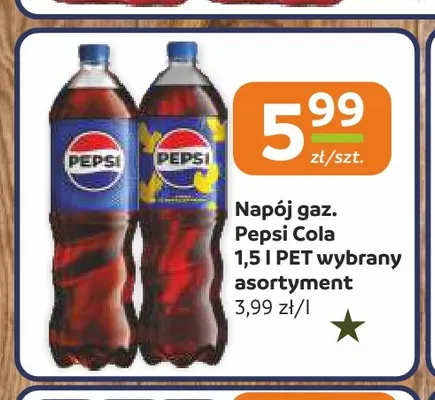 Napój gazowany Pepsi Cola promocja w Społem Częstochowa