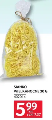 Sianko wielkanocne 30 g promocja w Selgros