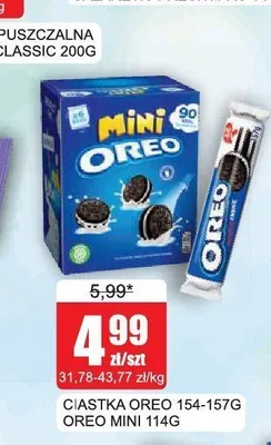 Ciastka Oreo Mini promocja w Bingo