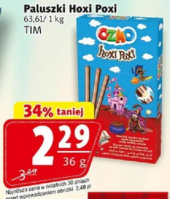 Paluszki Hoxi Poxi promocja w Prim Market