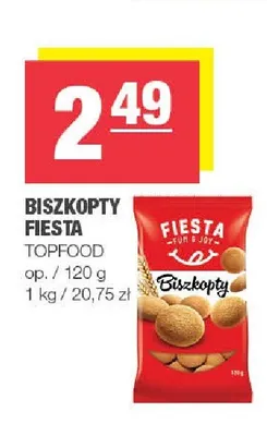 Biszkopty Fiesta promocja w SPAR