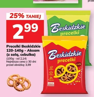 Precelki Beskidzkie z solą promocja w Hitpol