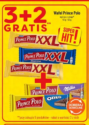 Wafel Prince Polo XXL mleczne promocja w POLOmarket