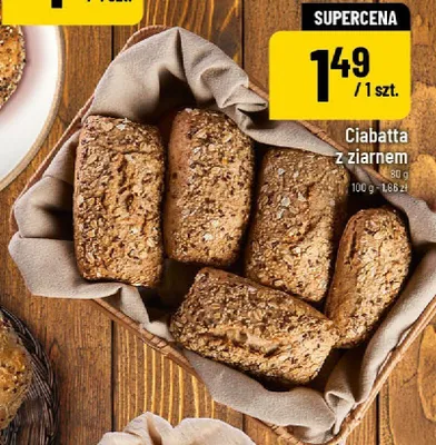 Ciabatta z ziarnem promocja w POLOmarket