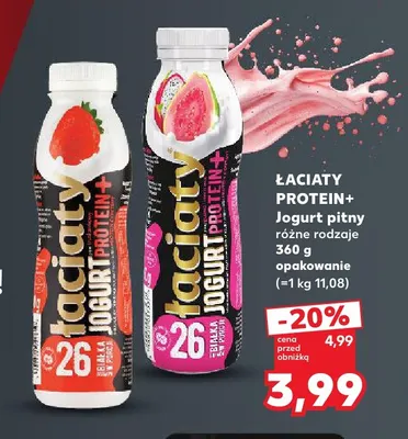 Jogurt pitny Łaciate Protein+ promocja w Kaufland