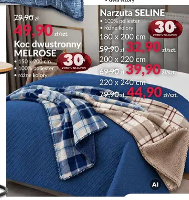 Narzuta Seline 220x240 cm promocja w Salony Agata