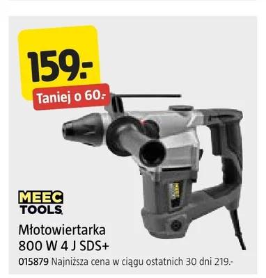 Młotowiertarka MEEC TOOLS 800W 4 J SDS+ promocja w Jula