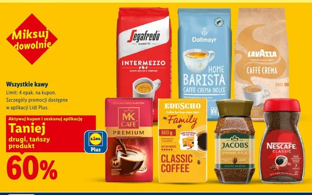 Kawa rozpuszczalna Classic Nescafe promocja w Lidl