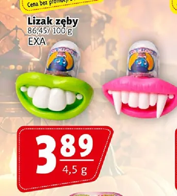 Lizak zęby Exa promocja w Prim Market