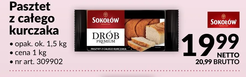 Pasztet z całego kurczaka promocja w Makro