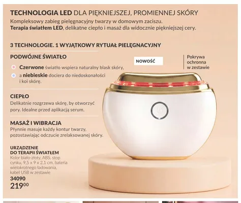 Urządzenie do terapii światłem promocja w AVON