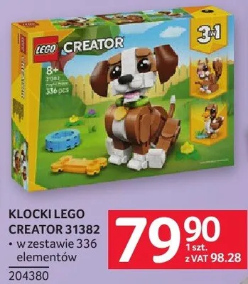 Klocki LEGO CREATOR 31382 w zestawie 336 elementów promocja w Selgros