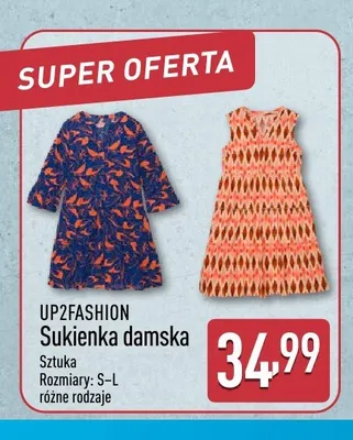 Sukienka damska UP2FASHION promocja w Aldi