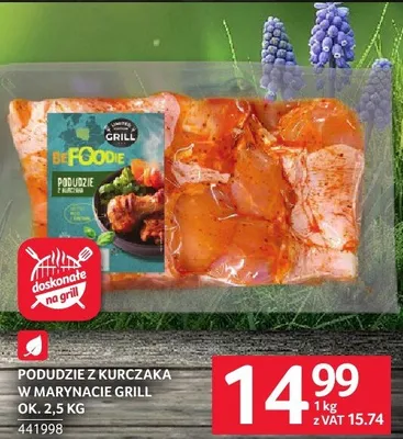 Podudzie z kurczaka w marynacie grill ok. 2 kg promocja w Selgros