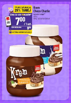 Krem Choco Charlie dwusmakowy promocja w POLOmarket