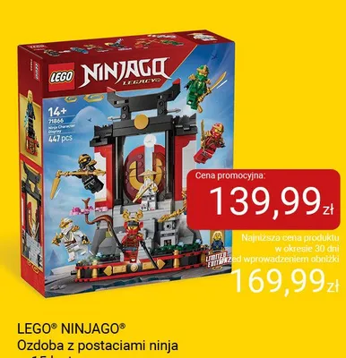 Klocki LEGO NINJAGO Ozdoba z postaciami ninja - 15-lecie (71866) promocja w Smyk