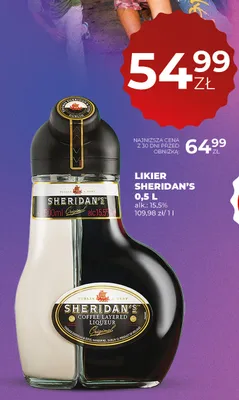 Likier Sheridan's promocja w Duży Ben