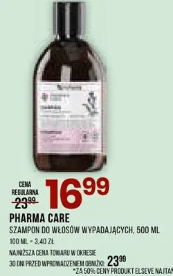 Szampon do włosów wypadających Pharma Care 500 ml promocja w Drogerie Natura