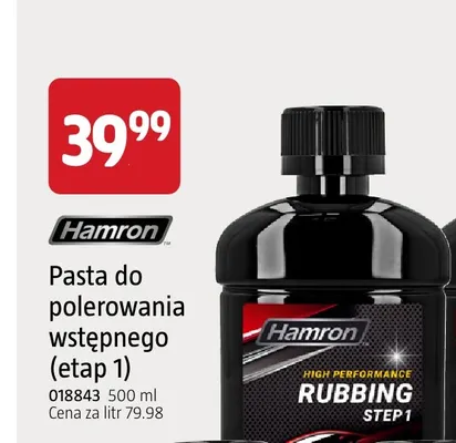 Pasta do polerowania wstępnego (etap 1) Hamron promocja w Jula