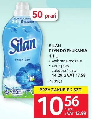 Płyn do płukania Silan 1.1 L wybrane rodzaje promocja w Selgros