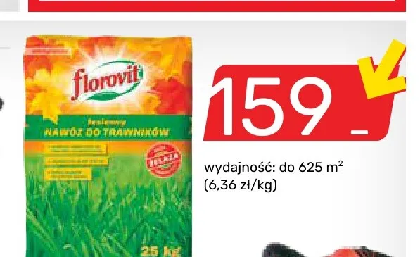 Nawóz do trawników jesienny Florovit promocja w Bricomarche