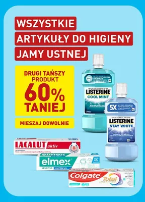 Płyn do płukania jamy ustnej Listerine Cool Mint promocja w Aldi