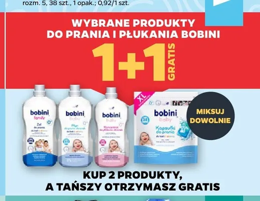 Płyn do płukania Bobini Baby promocja w Netto