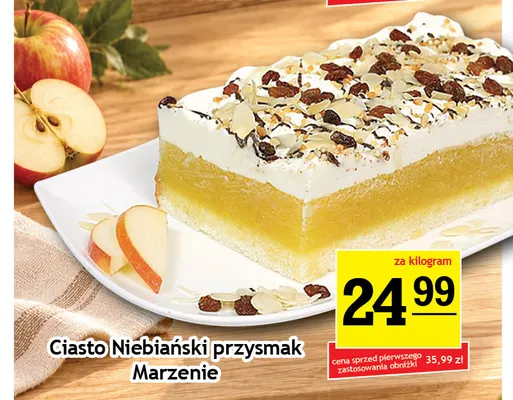 Ciasto Niebiański przysmak Marzenie promocja w Gram Market