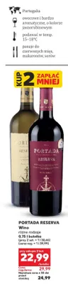 Wino białe Portada Reserva promocja w Kaufland