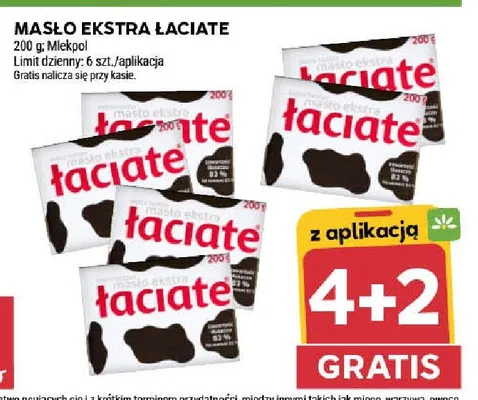 Masło extra łaciate promocja w Stokrotka