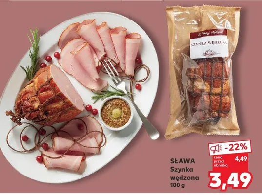 Szynka wędzona promocja w Kaufland