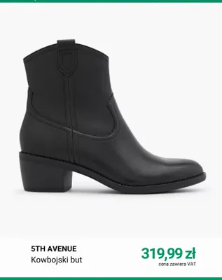 Kowbojski but 5th Avenue promocja w Deichmann