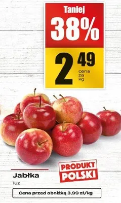 Jabłka polskie promocja w Supeco
