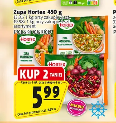 Zupa Hortex promocja w Prim Market